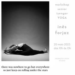 Portugal: Workshop de Inês Forjaz – Senior Iyengar Yoga – Vairagya Yoga Studio