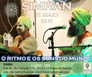 Portugal: SIMRAN – Ritmo e Sons do Mundo – Concerto – Setúbal