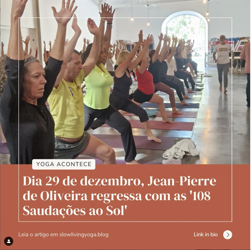 Portugal: 108 Saudações ao Sol com Jean-Pierre de Oliveira